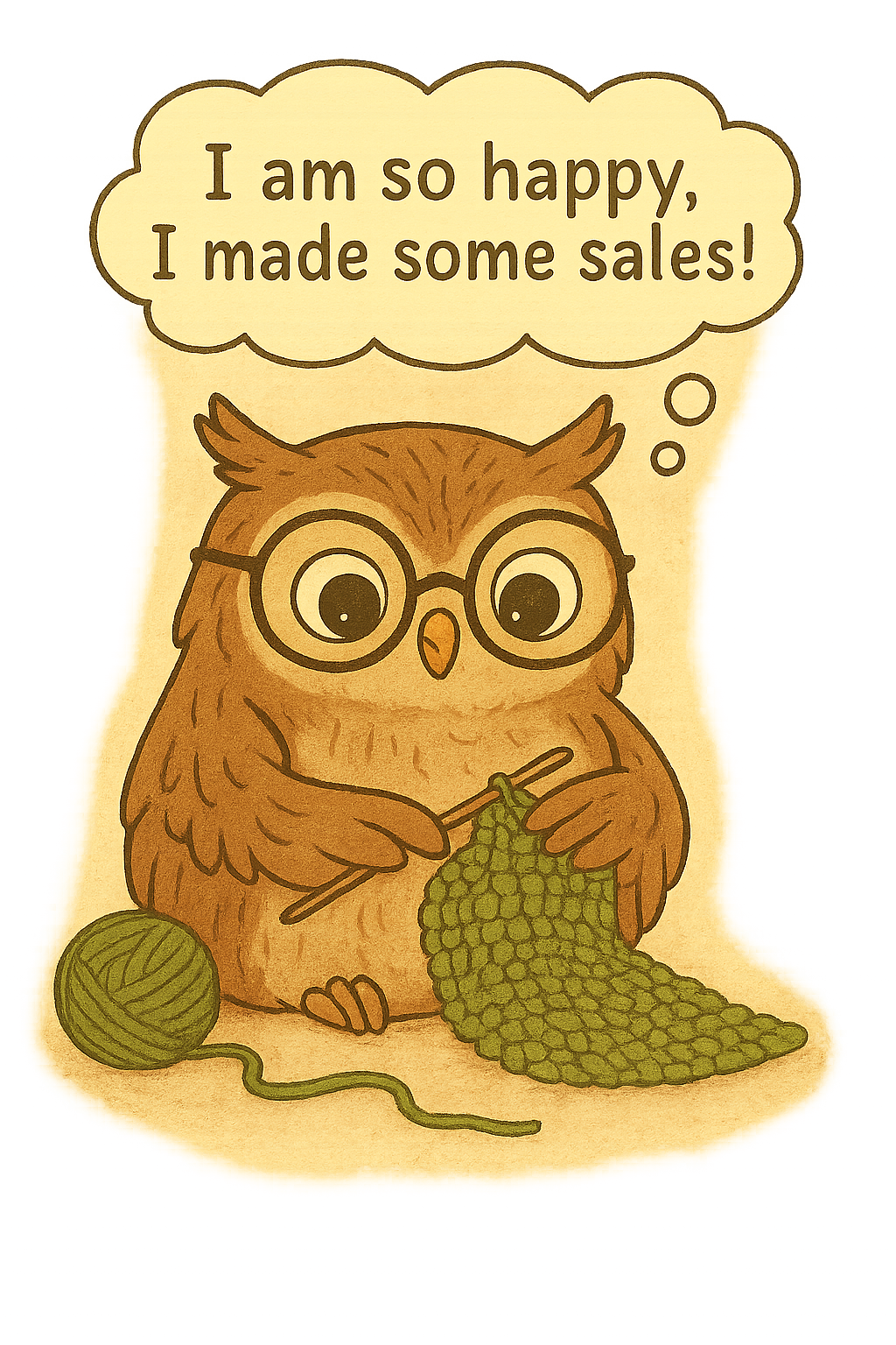 ✨ I am so happy; I made my first sale today! ✨