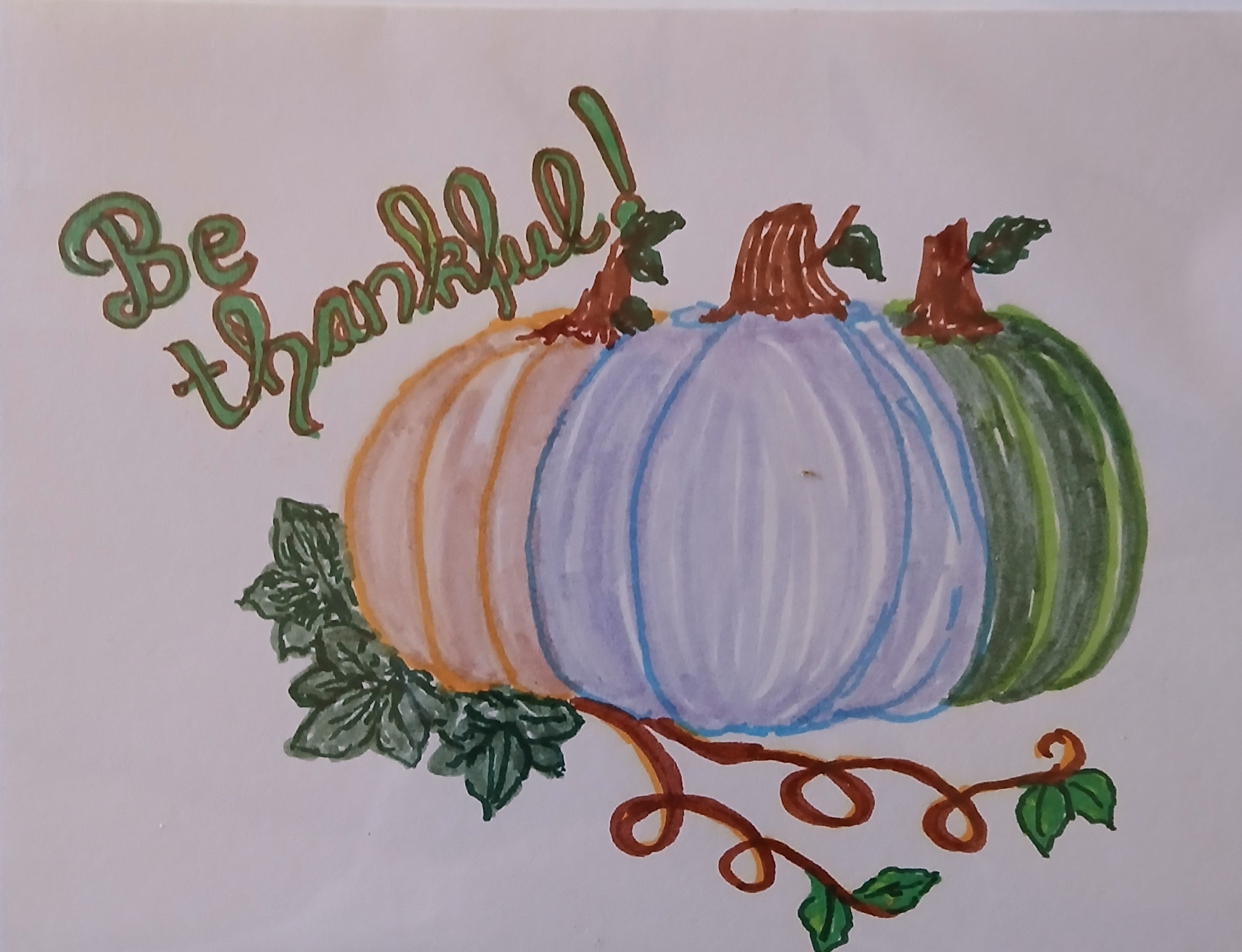 Hand-Drawn Greeting Cards –  Fall - Original