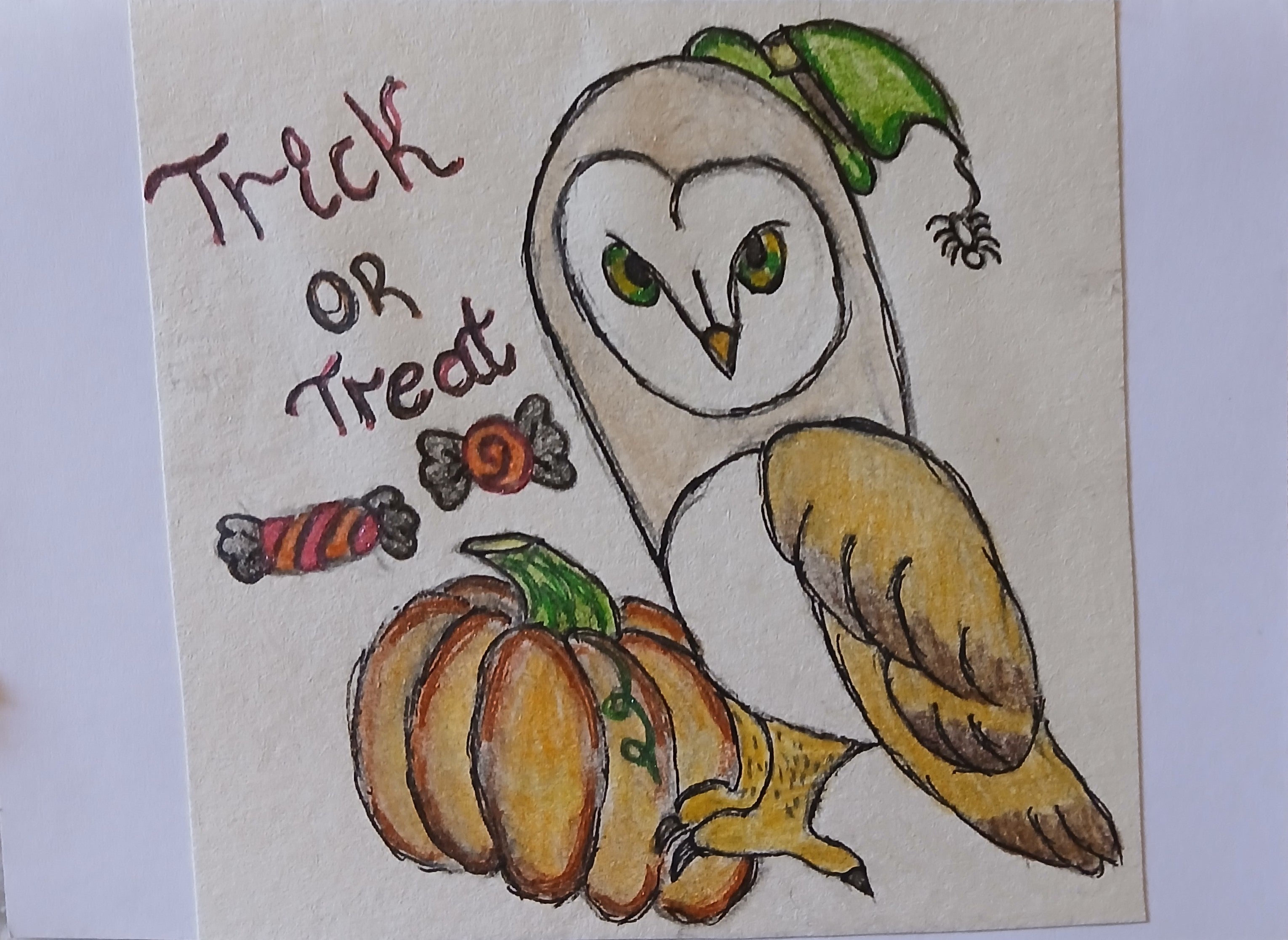 Hand-Drawn Greeting Cards –  Fall - Original