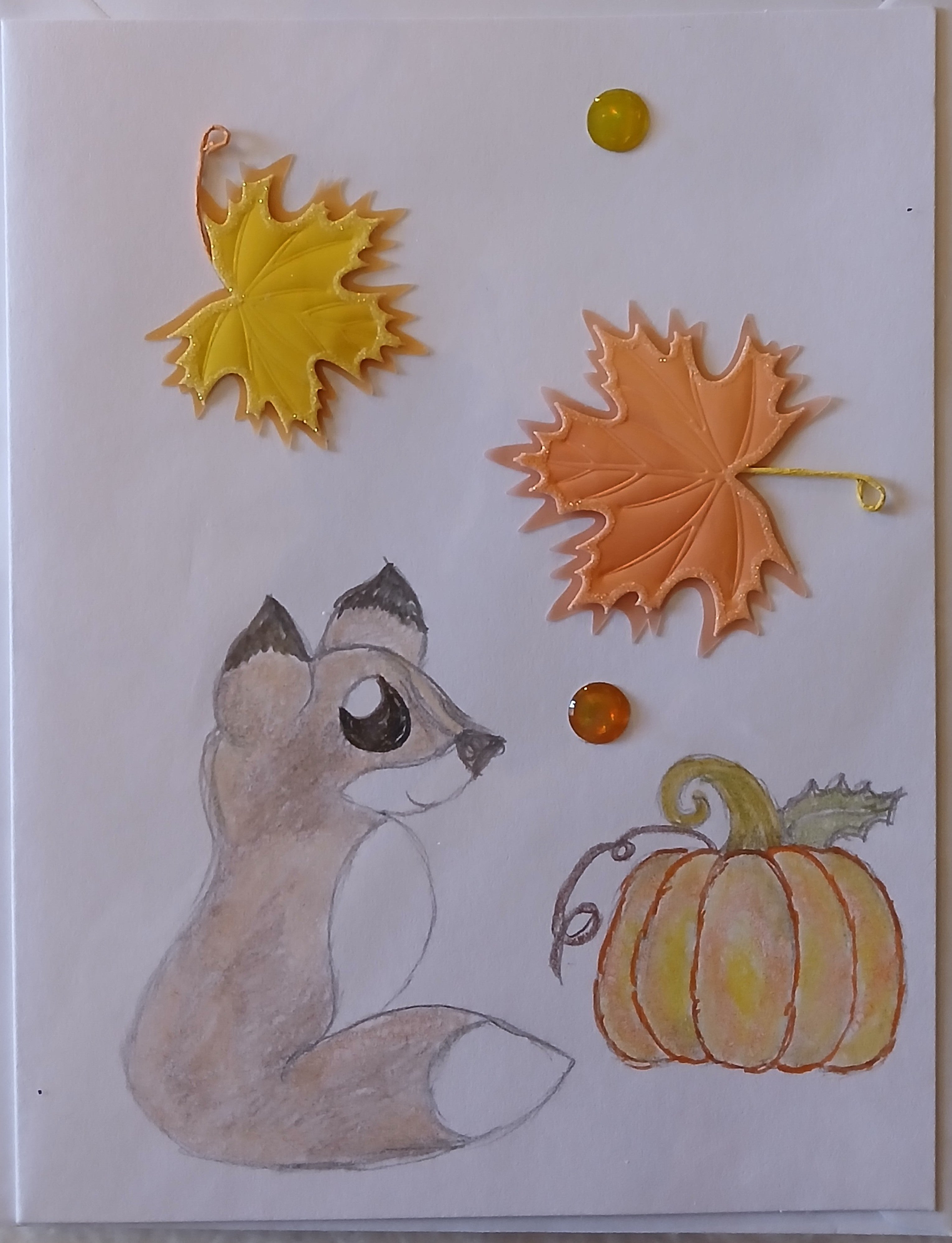 Hand-Drawn Greeting Cards –  Fall - Original