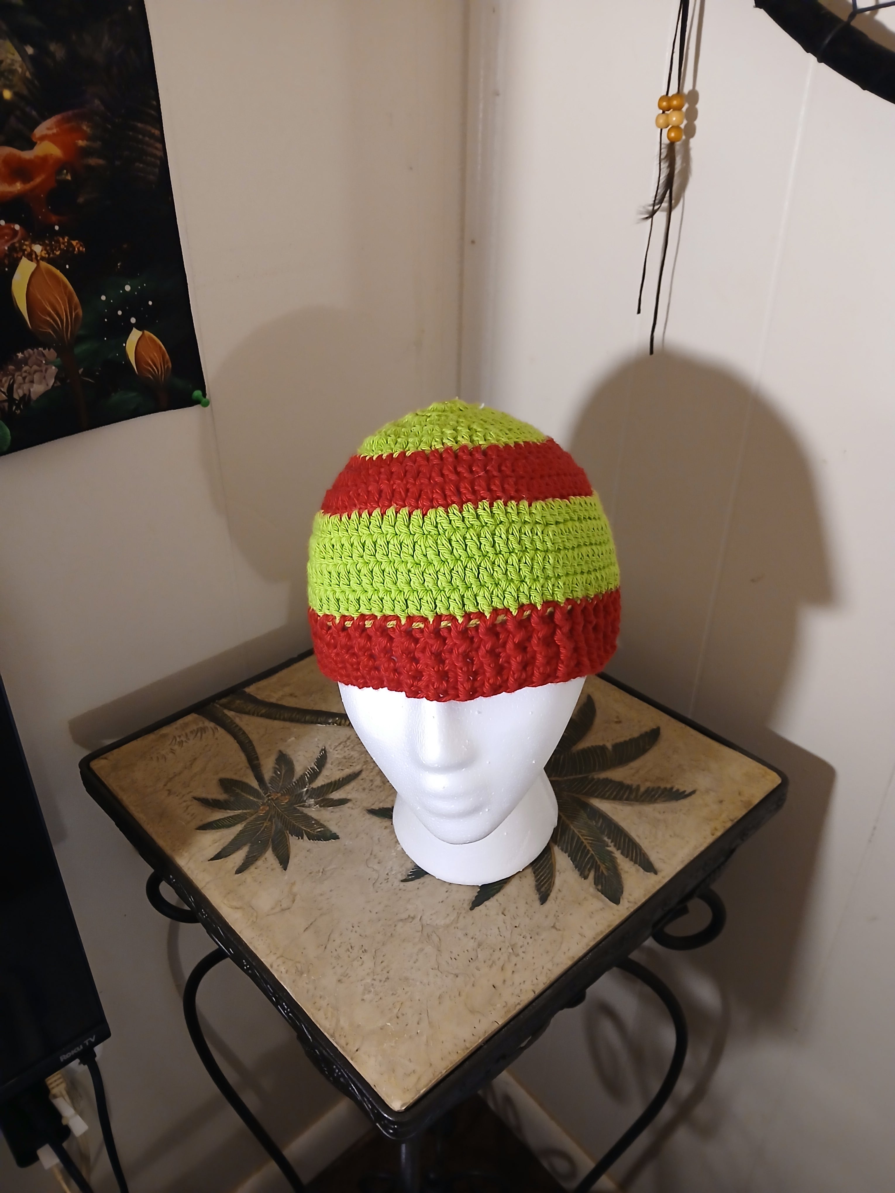 Two Christmas themed Hat set - Crinch and Christmas Elf