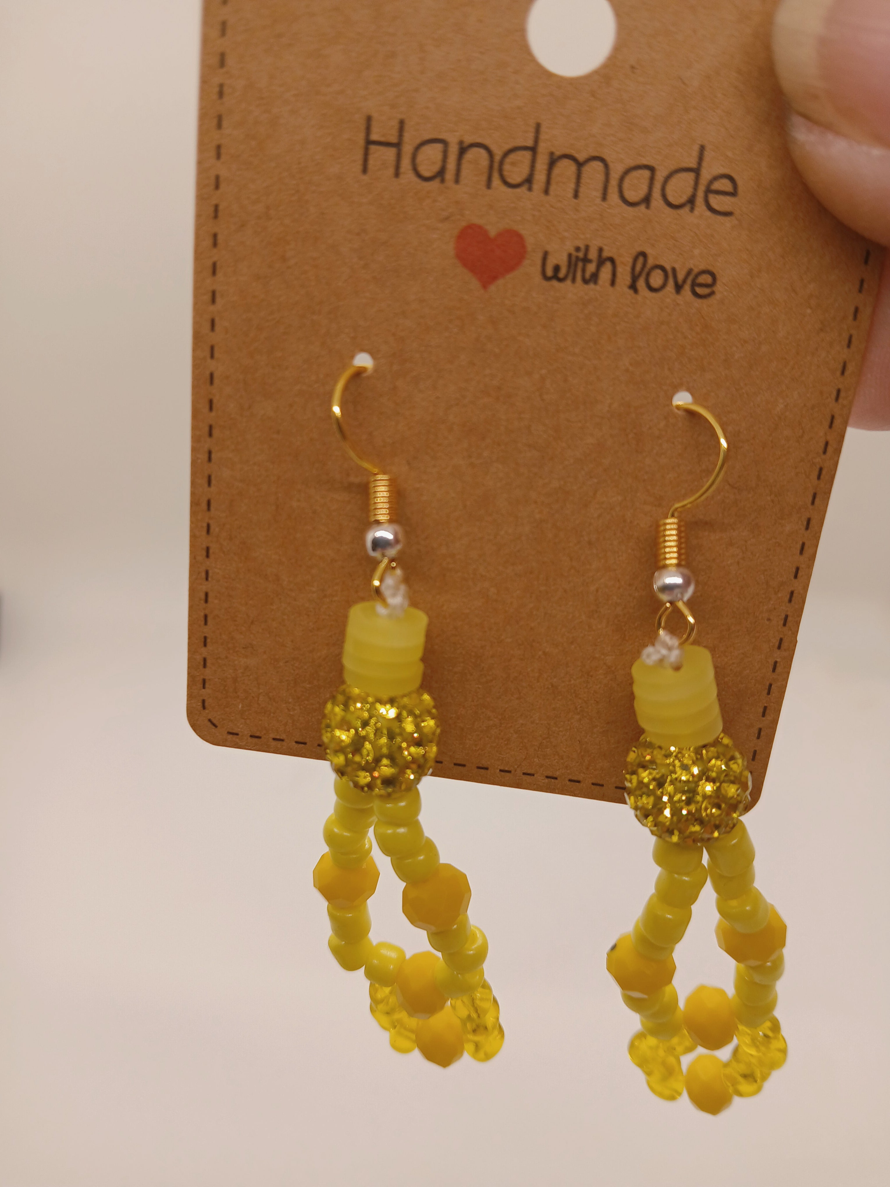 Five Pairs of Bead Dangle Earrings – Value Bundle - Various designs!