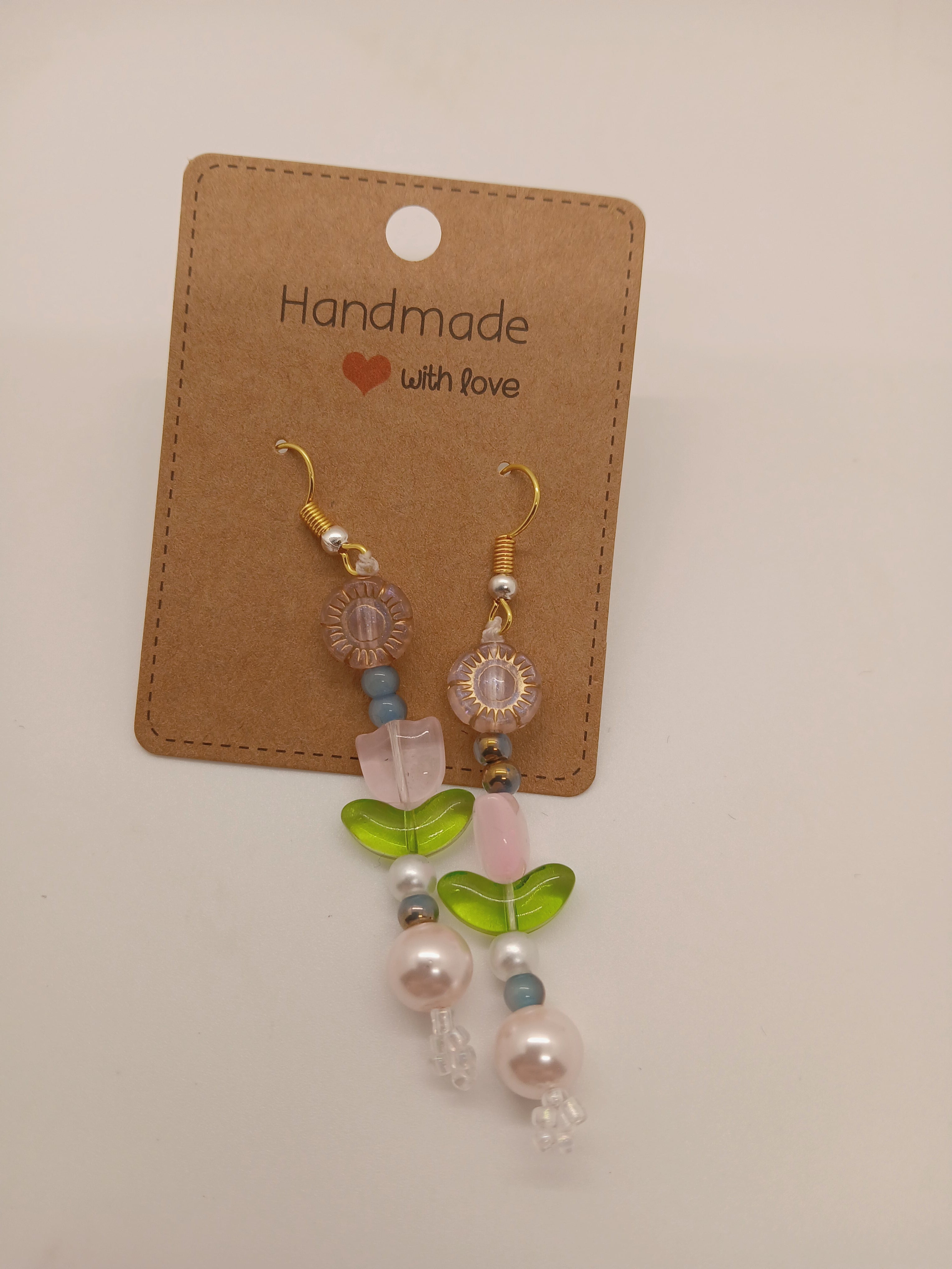 Five Pairs of Bead Dangle Earrings – Value Bundle - Various designs!